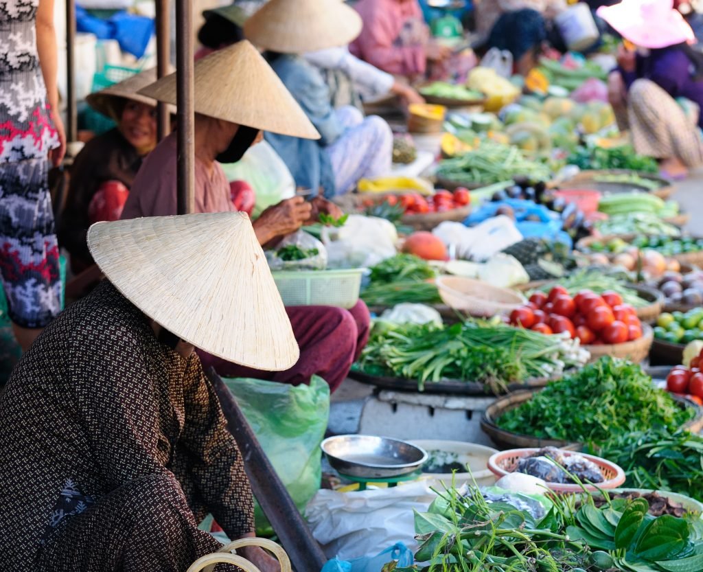 Vietnamese street vendors